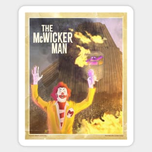 The McWicker Man Sticker